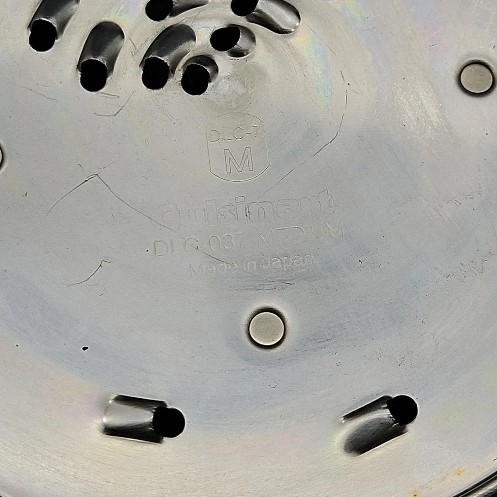 Cuisinart Food Processor Disc Blades DLC-037 DLC-044 Parts‎ For DLC-7 Super Pro